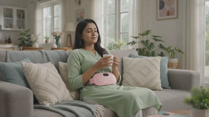 Smart Period Cramp Relief Massager & Heating Pad
